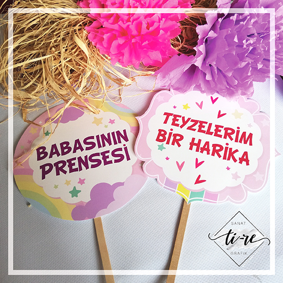 DOĞUM GÜNÜ KONSEPT ORGANİZASYON ÜRÜNLER HEDİYELİK